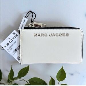 MARC JACOBS Small Zip Card Wallet in Cotton (NWT)